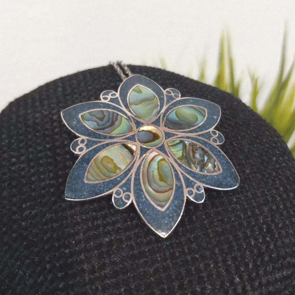 925 Mexico brooch/pendant - Picture 11 of 14